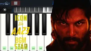 AA23 X LK07 ANNOUNCEMENT BGM || MOBILE PIANO 🎹 || ALLU ARJUN || LOKESH KANAKARAJ || ANIRUDH