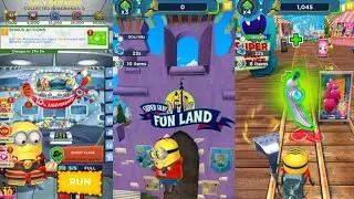Minion Rush Endless Run Collecting Robonanas Super Silly Funland Run#672 @De_Epic