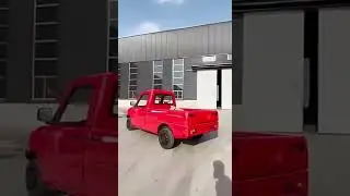 2 Seat Rhd Electric Pickup Truck Single Cabin For Daily Goods Delivery
