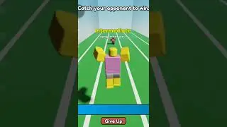 Roblox: catch your opponent to win #roblox #runninggame