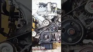 Mazda demio fun belt replacement.                               #subscribetomychannel