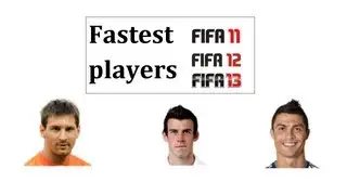 Top 10 Fastest players from Fifa 11 - Fifa 13 + Stats