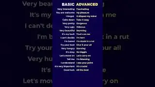 basic to advance English speaking #english #english grammar #spoken english