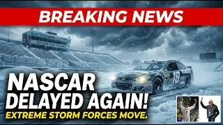 NASCAR Cook Out Clash Postponed Again After Shocking Winter Storm🔴 LIVE BREAKING NEWS