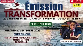 LIVE 24/7 Radio Transformation-Boust&egrave; pou Nanm || Adoration & Louange,  Pri&egrave;re, Message & T&eacute;moignage