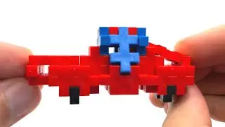 Crafting Small Car | Plus-Plus Blocks