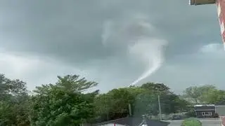 tornado belgium - crazy storm | a second before