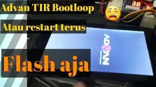 Cara Flashing Advan T1R bootloop / restart // How to Flash Firmware Advan T1R