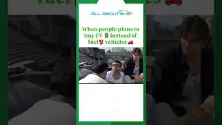 EV vs Fuel Car: Funniest Reaction Ever!