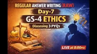 RAW PYQS Series DAY-7| #attitude  #ethicsforupsc #uppcsmains #upscmains #pyqsolutions #ethics 