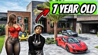 7 Year Old Buys His Girlfriend A Mansion in GTA RP | Mansion Tour!