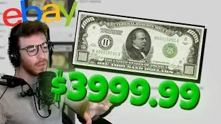 DougDoug tries to buy a $1000 bill