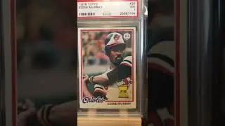 Having Fun With Cards - Eddie Murray, Dwight Evans, PSA rookies.
