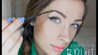 ** Moja metoda podkreślania brwi + porady**