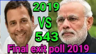 All exit polls lokshoba election 2019  c voter exit poll lokshoba 2019