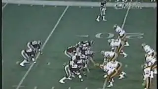 Michigan Panthers Touchdown: Bobby Hebert to Anthony Carter