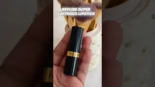 REVLON SUPER LUSTROUS LIPSTICK#lipstick #beauty #makeup #grwm #glowup #lipsticktutorial #revlon