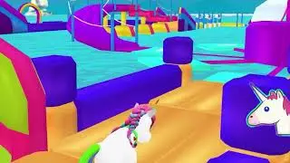 UNICORN IN WATERPARK  | Magical Adventure at a Water Park! (COLOUR FOUNTAIN)