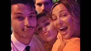 MILEY CYRUS at Robert Duffy and Connor Dodd's Wedding in New York