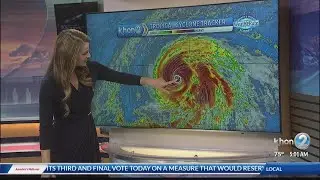 Hurricane Barbara expected to weaken rapidly before it reaches the Hawaiian Islands
