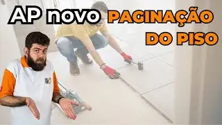 Paginação de piso para APARTAMENTO NOVO?