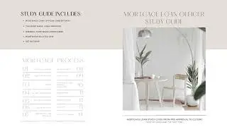 Digital Download Mortgage Loan Officer License Study Guide | SAFE Exam Training 2023