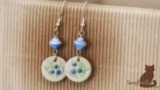 Bastel-Tutorial: Keramikohrringe ganz einfach selbst herstellen DIY Schmuckherstellung