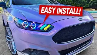Ford Fusion RGB Headlights!
