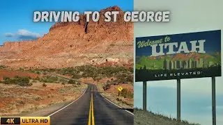 Driving To St. George, Utah - USA Driving Tour 🇺🇸