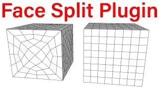 Face Split Plugin For SketchUp