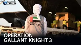 UAE sends trucks of winter aid to Gaza