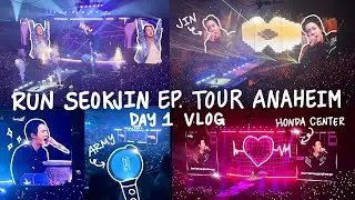 Я видел Джина из BTS вживую! 💖 Runseokjin, мини-альбом, тур 2025, концертный видеоблог, Анахайм, ...