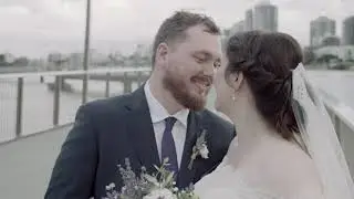 Amy & Anthony Wedding Film - Howard Smith Wharves Bougainvillea House