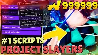 [FREE] ROBLOX Project Slayers Hack Script GUI : Infinite Levels, Infinite Wen, Infinite Spins!