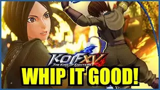 Whips Gameplay Looks Amazingly Fun! KOF XV Whip Reaction Trailer