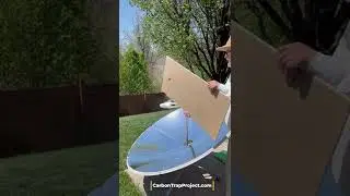 Really hot carbon capture solar power source.