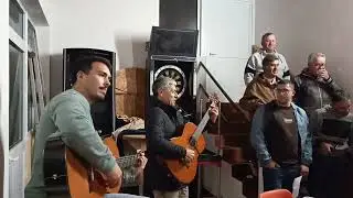 Ensaio geral dos Reis da Serra Freguesia de santo Espírito Santa Maria Açores 