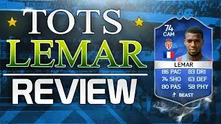 TOTS LEMAR PLAYER REVIEW!! FIFA 16