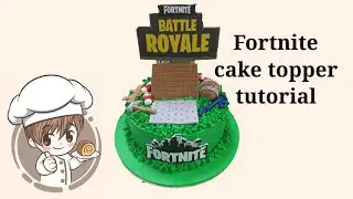 Fortnite cake topper / Simple tutorial
