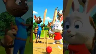Funniest Animal Cricket Ever! Kids Cartoon Comedy 🎉