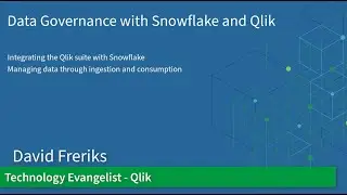 Qlik Enterprise Governance for Snowflake