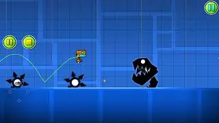 I created MY OWN LEVEL in geometry dash! (PART 1)