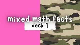 Most Missed Math Facts | Fluency Challenge | Flashcards