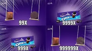 Cadbury Dairy Milk Oreo Intro Getting 999999X Speed