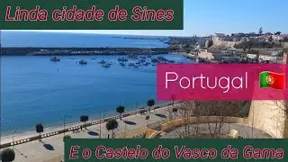 Uma paradinha para conhecer o Castelo do Vasco da Gama  🇵🇹