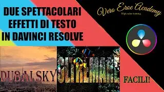 3 Effetti Testo Facili che Svoltano i tuoi Video su DaVinci Resolve!