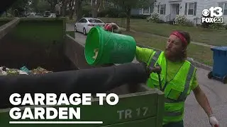 Company transforms food waste into soil with curbside composting service