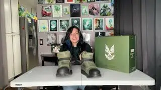 Halo 117 Exclusive Master Chief boots by Wolverine💚💚