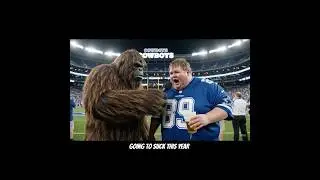 Bigfoot roasts the Cowboys. #bigfootvlogs #yetivlogs #cowboys #nfl #dallascowboys #funny