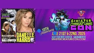 Danielle Harris (Halloween Franchise, Hatchet) Full Panel | Sinister Creature Con June 2025